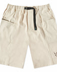 South2 West8 Men's White Belted CS Shorts