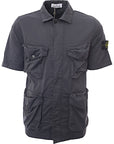 Stone Island Mens Overshirt In Blue