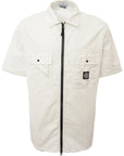 Stone Island Mens Overshirt In White