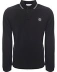 Stone Island Mens Polo Shirt In Black