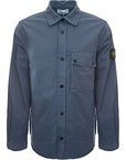 Stone Island Mens Overshirt In Blue