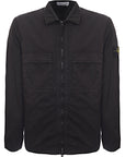 Stone Island Mens Overshirt In Black