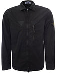 Stone Island Mens Overshirt In Black