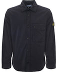 Stone Island Mens Overshirt In Blue