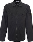 Stone Island Mens Overshirt In Black