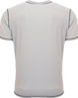 Ostrya Mens Sidecar Pique Active Grey Tee