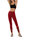 Lorna Jane Colour Block Core Full Length Tight in Cherry Multi