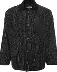 Mens FKN Awesome Everyday Camo Jacket in Black