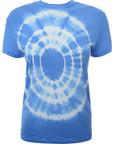 Acne Studios Tie Dye T-Shirt In Oceanblue