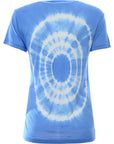 Acne Studios Tie Dye T-Shirt In Oceanblue