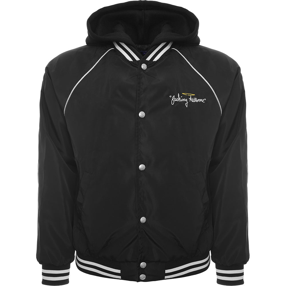 Mens FKN Awesome R.I.P. Bandit Bomber Jacket in Black – Sale Lab UK
