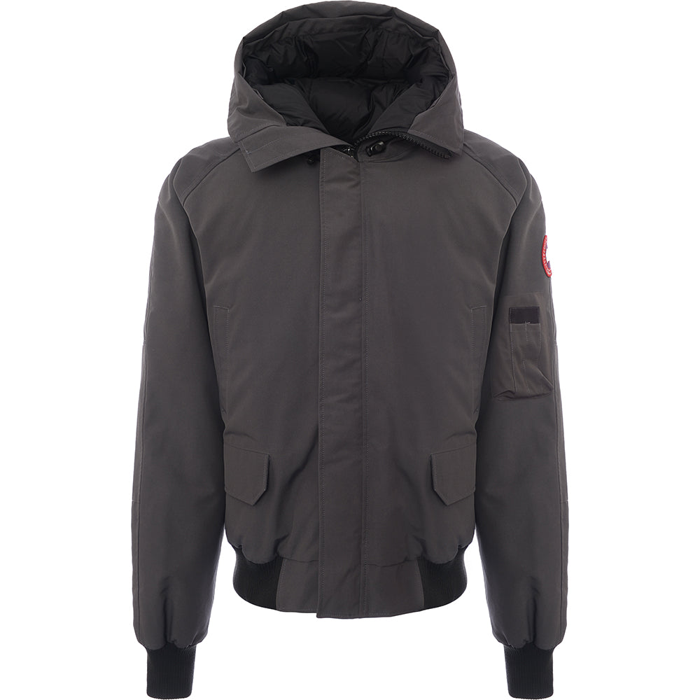 Mens Canada Goose Chilliwack Bomber Jacket in Grey Sale Lab UK