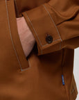 Awake Men's Brown Harrington Jacket