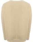 Reebok Womens Central Logo Sweatshirt In Beige