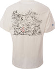 Story Mfg Mens White Grateful Short Sleeve T-Shirt
