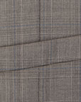 Men's Hackett, Grey with Blue Check Waistcoat in Grey