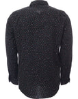 Paul Smith Mens Ls Tailored Fit Shirt in Black