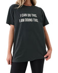 PE Nation Womens Kaaiaa X P.E Nation Organic Cotton & Hemp Tee in Grey