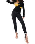 PE Nation Womens Riot Knit Top in Black