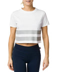 Rossignol Womens Stripe Tee in White