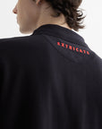 Mens Raf Simons Raf Oversized Polo In Black