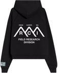 Reese Cooper Men's Black Mountain Logo Hoodie
