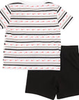 Boys Nike Infant Boys Nike Swoosh Set In Black