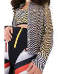 PE Nation Womens Abstraction Shirt in Print