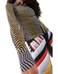 PE Nation Womens Abstraction Shirt in Print