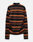 Martine Rose Mens L/S Pulles Neck Polo In Multicoloured