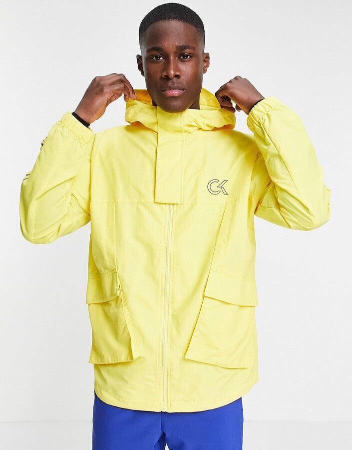 Hooded Sport Calvin Woven – Klein Sale Lab Jacket UK
