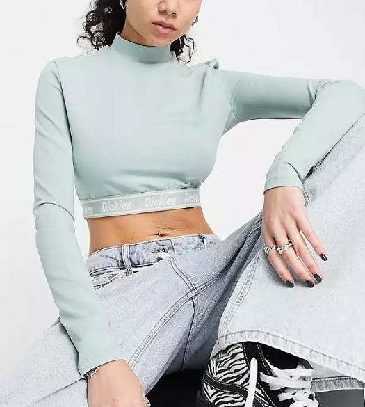 Dickies polo top shirts womens