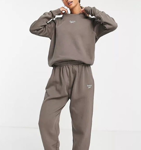 Reebok sweatshirt best sale womens grey