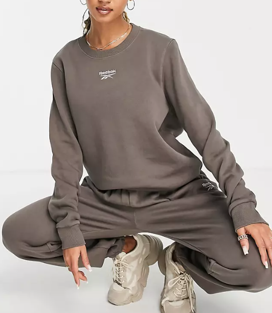 Reebok oversized best sale sweatshirt