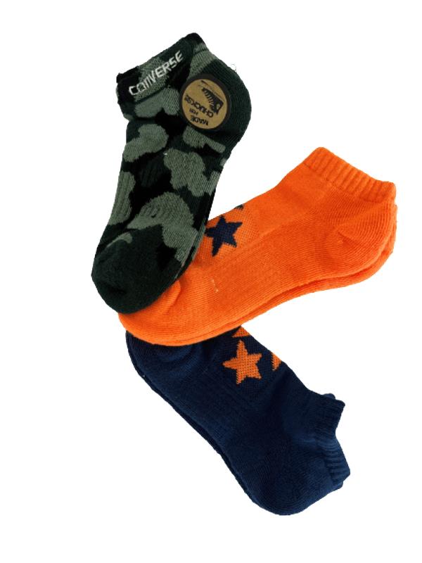 Converse Kids Pairs Socks Multi