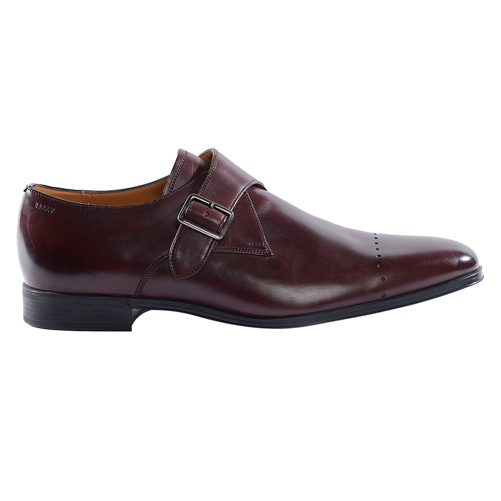 Bally Mens Dress Shoes in Aubergine Sale Lab UK