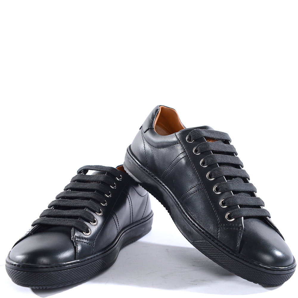 Mens trainers store black sale