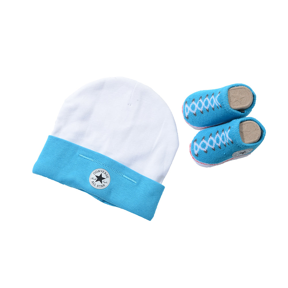 Converse hat and store bootie set