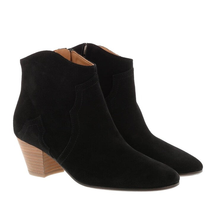 isabel marant black dicker boots