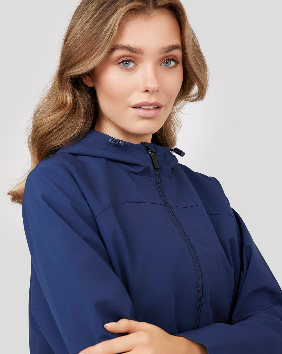 Womens Castore Stock Rain Jacket in Navy – Sale Lab UK