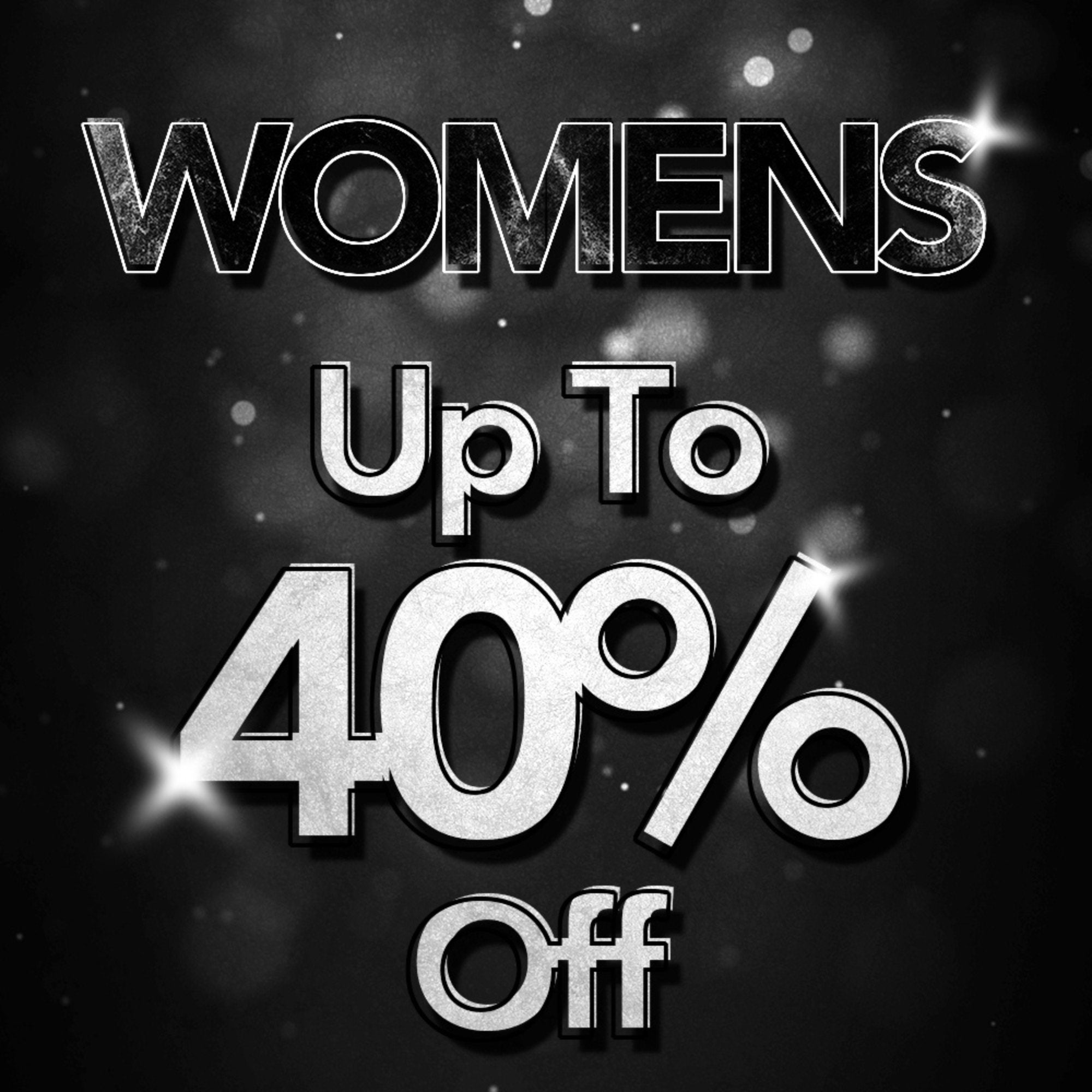 Womens Black Friday 40% OFF