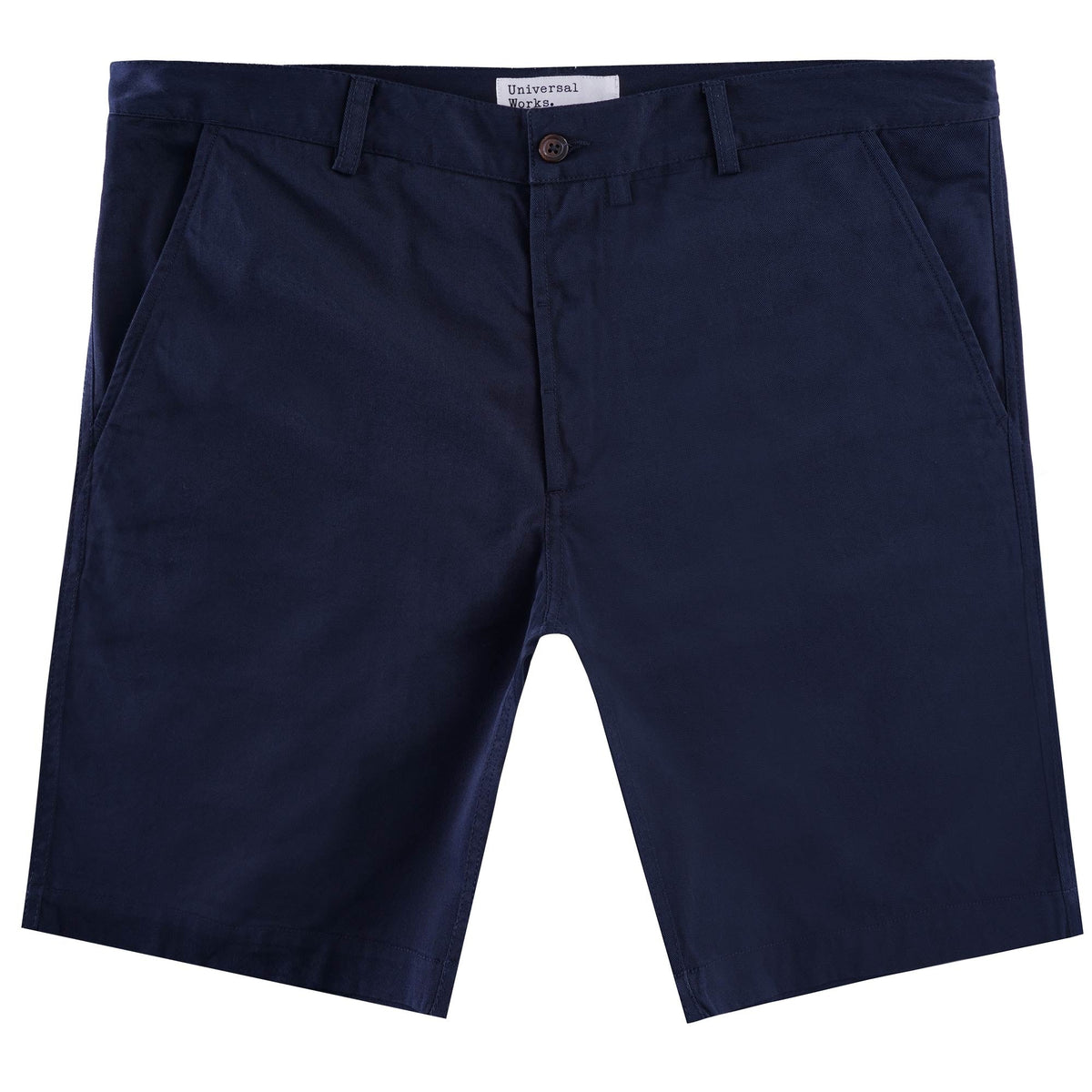 Mens Universal Works Deck Shorts In Navy