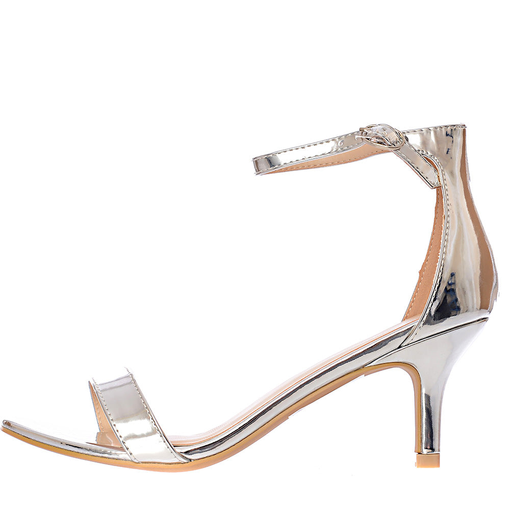 Womens Glamorous Sandals in Silver