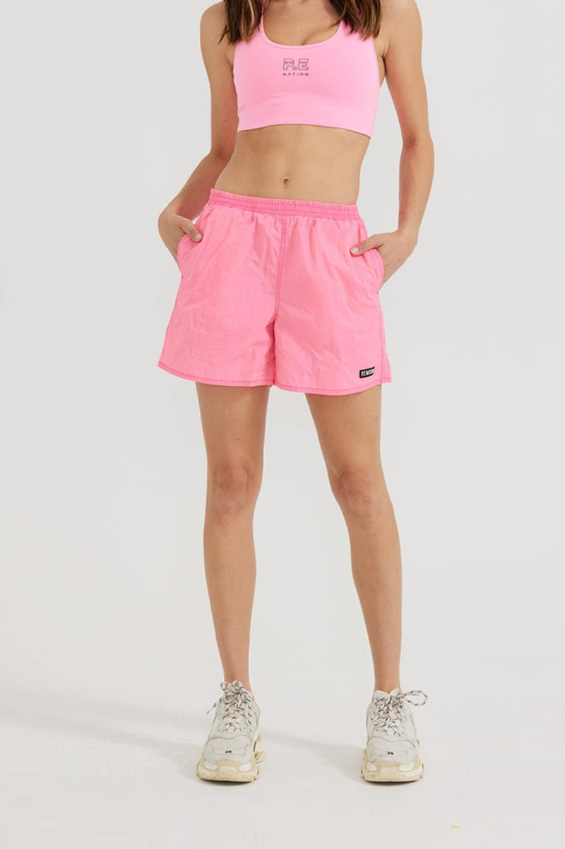 PE Nation Womens Run About Short in Pink