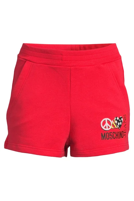 Moschino Red Shorts