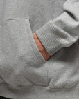 Converse Mens X Awake Fleece Hood Black In Grey