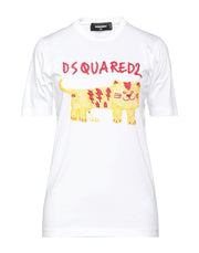 Dsquared2 Women's Crew Neck Embroidered T-Shirt