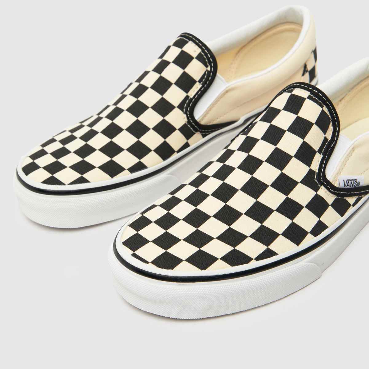 Vans Classic Slipn Checkerboard Trainers In Multi