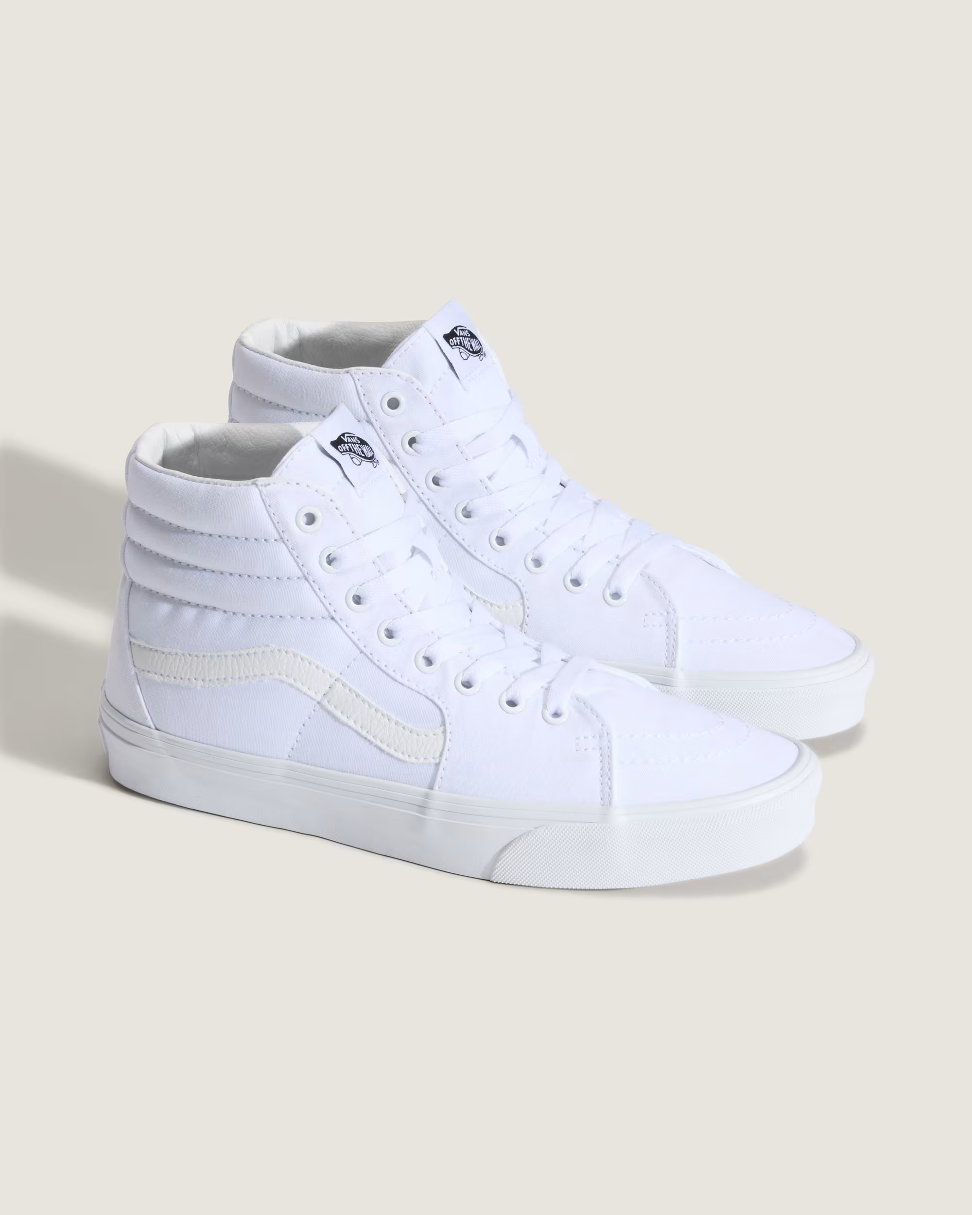 Vans Classic Sk8I Triple White Trainer In White