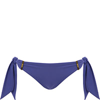 Calvin Klein Women's Classic Side Tie Bikini Bottoms in Blue